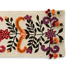 Wool Table Runner - Florid Blossoms