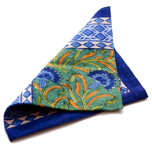 Blue Cornflower Napkins (Set of 4)