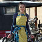 Vivian Ikat Apron