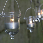 Fire Fly Tear Drop Tea Light Holder