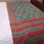 Kantha Blanket - Love of Teal