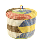 Rainbow Wolof African Basket