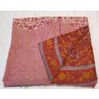 Sari Baby Blanket - Royal Red