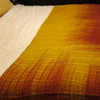 Vintage Sari Throw - Sun Beam Foliage