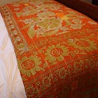 Sari Throw - Orange Party